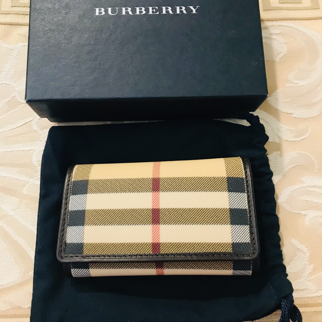 Authentic Vintage Burberry Keyholder